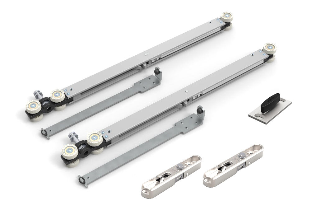 Proslide autofix+slowstop rolstelsel (2x)