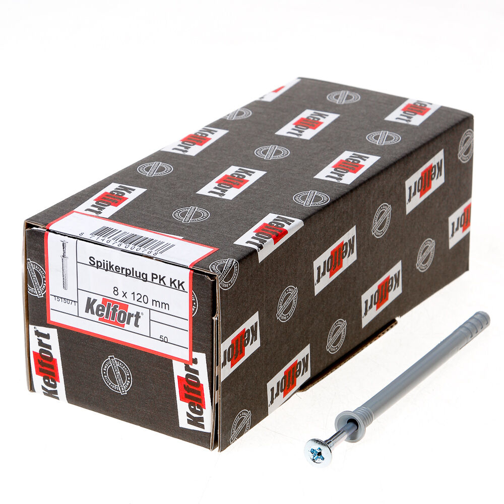 Spijkerplug kk pk 8x120 mm