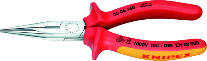 Knipex radiotang recht 2506-160vde