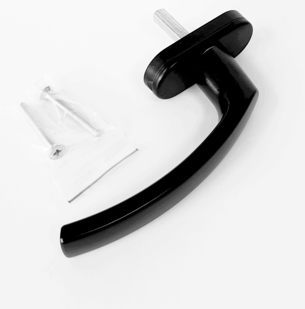 Draaivalkruk zwart stift 32mm