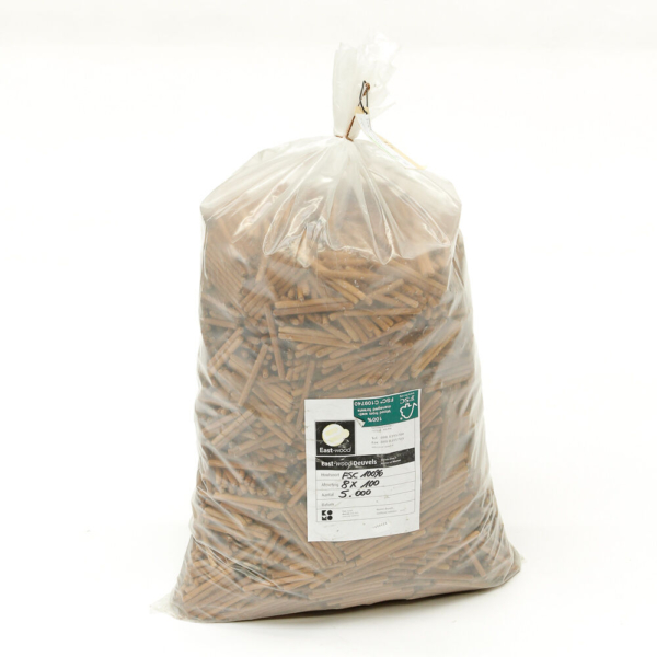 FSC deuvels 8x100 eiken