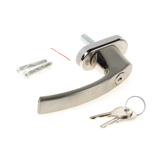 Draaivalkruk Inox look afsl.cil stift 32mm