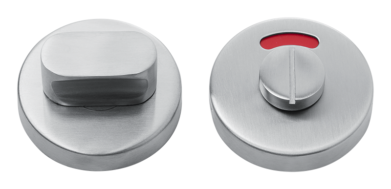 Vrij-Bezet rozet rvs rond