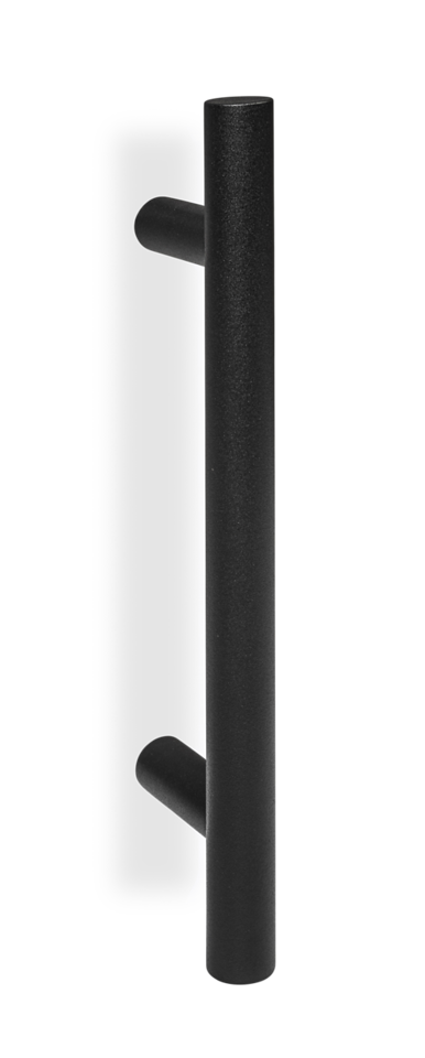 Deurgreep Nero rond zwart - 300x200 hoh