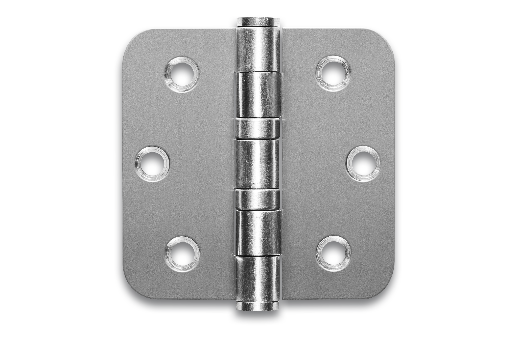 Kogellagerscharnier Ferro kogellager rvs 76x76