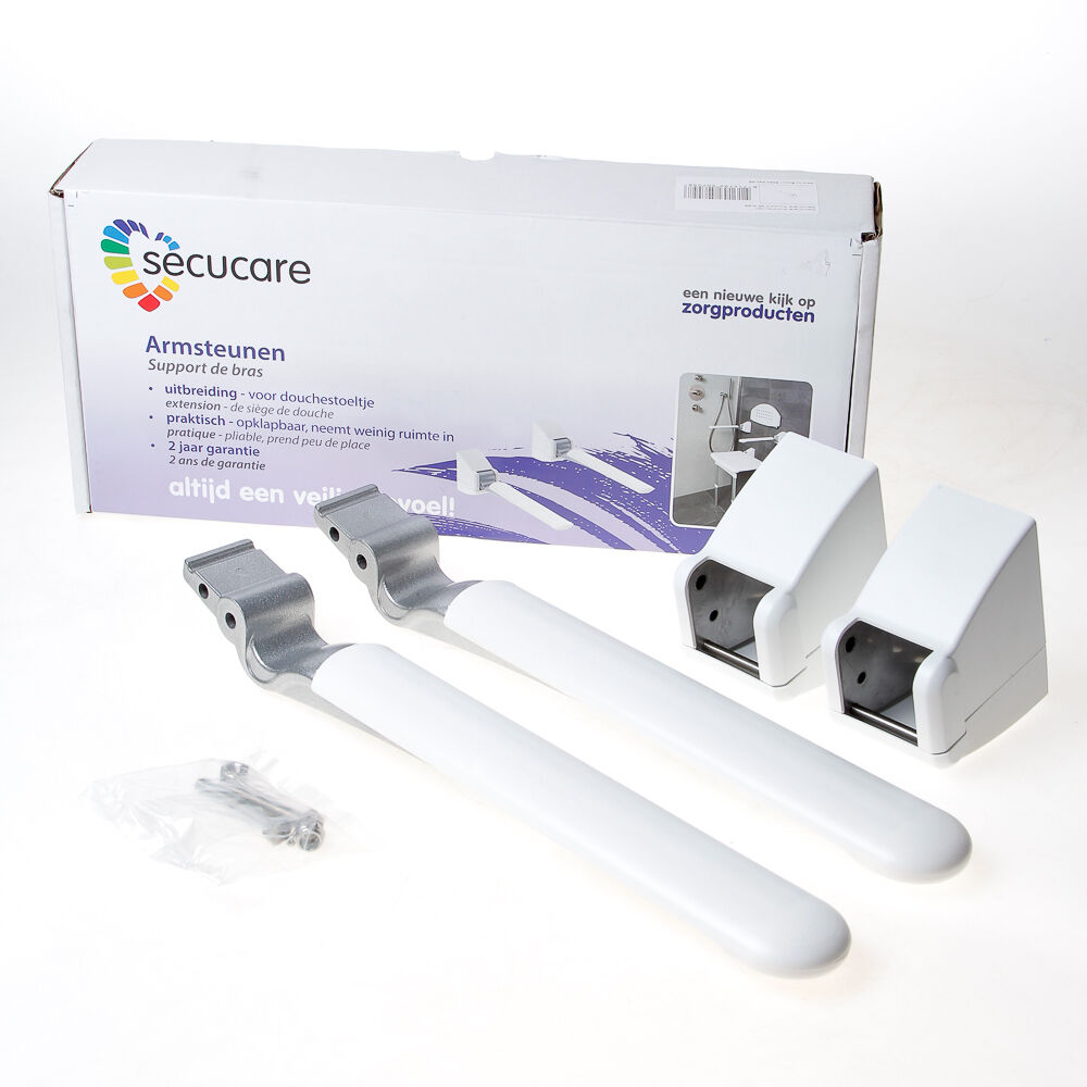 Armleuning(2)v.douchezitje/douchestoel