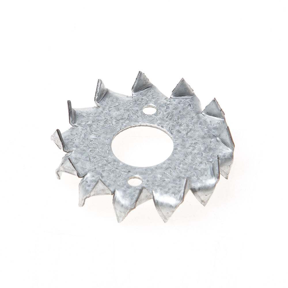 Kramplaat dubbel rond 17x50