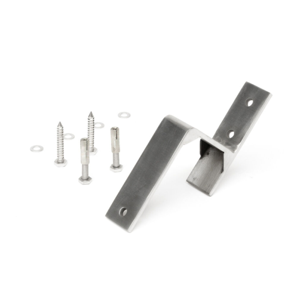 Beugel voor dubbele deuren rvs