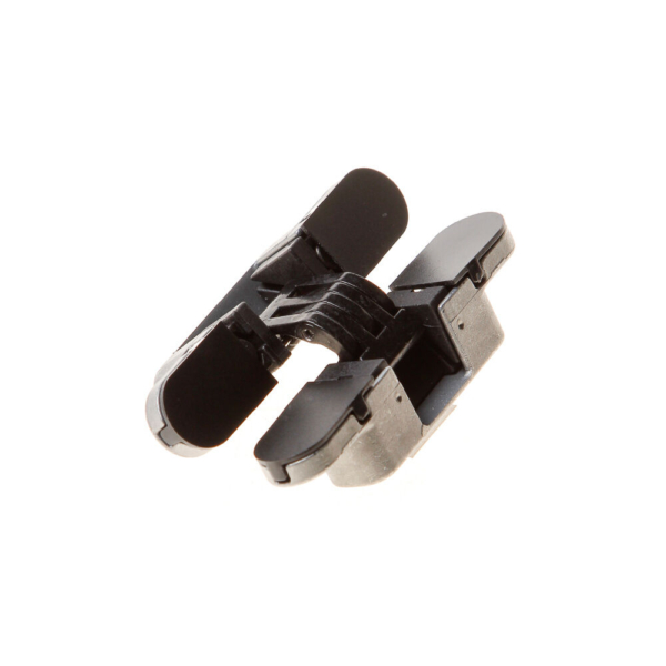 Onzichtb.meubelscharn. K6100 zwart RH-LH