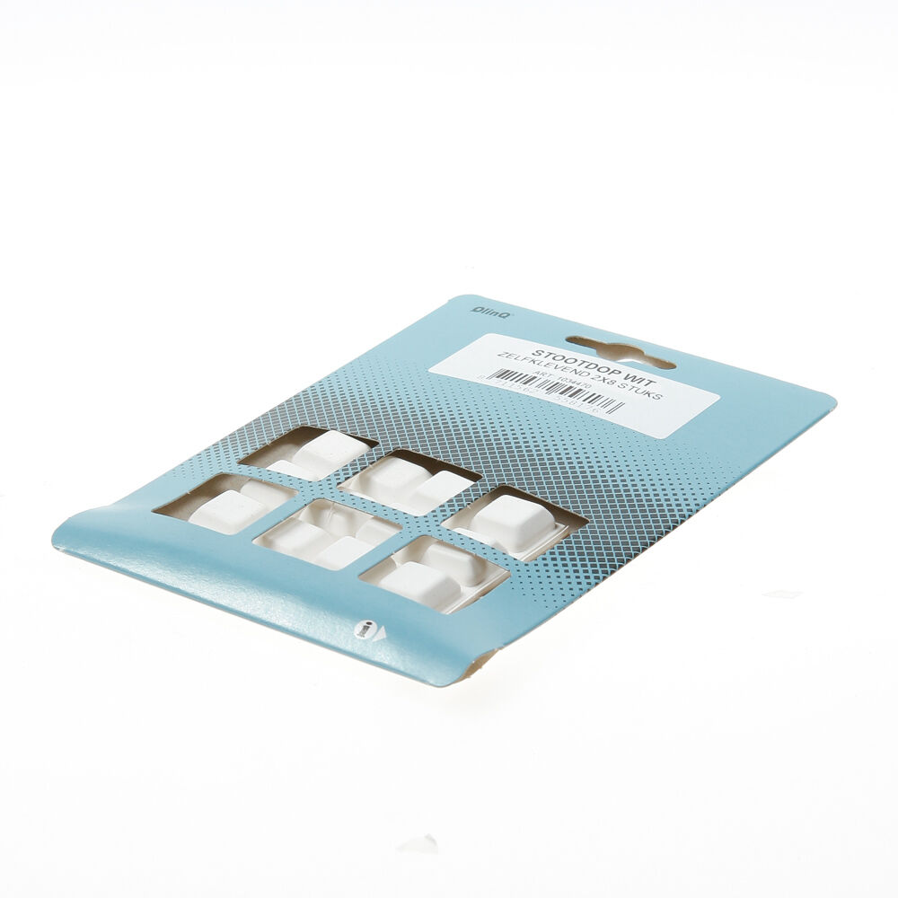 Stootdopjes zelfkl.wit 18x18x6 (8)