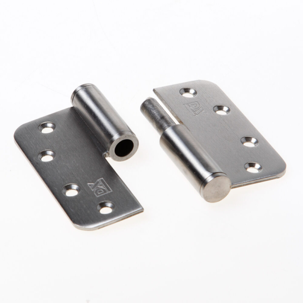 Kogelpaumelle dx rh rvs 89x89x3 din.ls