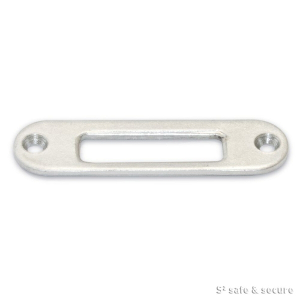 S2 Sluitplaat dubbel, zonder tussenschot