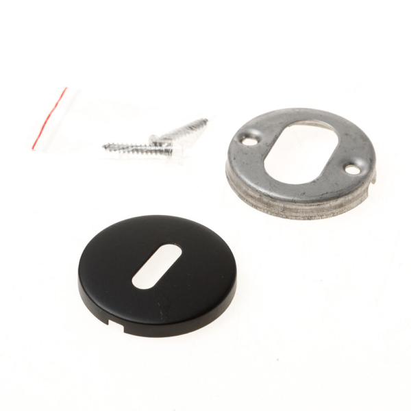 BASICS LBN50 sleutelplaatje mat zwart 6mm