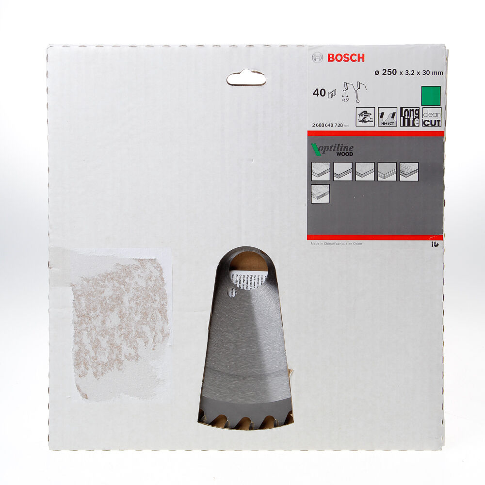 Cirkelzaagbl.opt. 250x30 40t