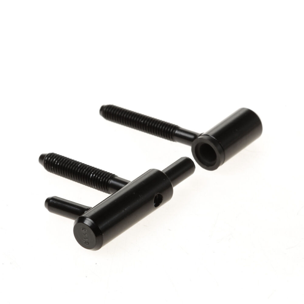 Inboorpaumelle DX v.hout zwart 14x75