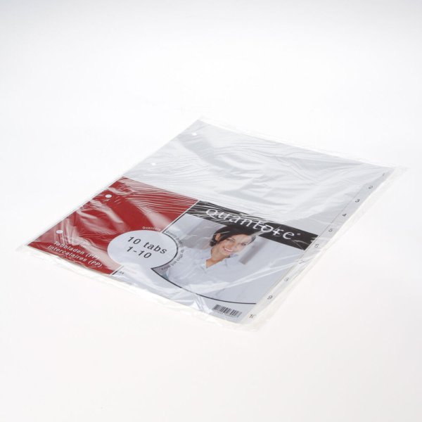 Tabbladen buro1 23r a4 1-10wit