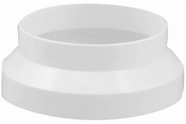 VERLOOPSTUK WIT125-150MM101600