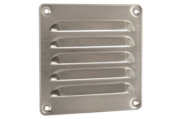 SCHOEPENROOSTER 120X120MM RVS