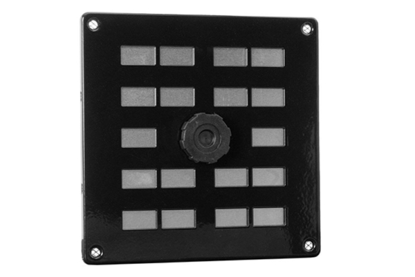 SCHUIFR.160X160 ZWRT ALU