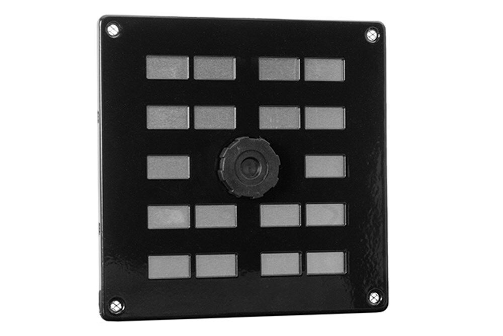 SCHUIFR.160X160 ZWRT ALU