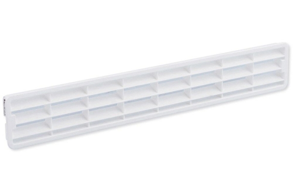 PLINTROOSTER 458X75 WIT 300100