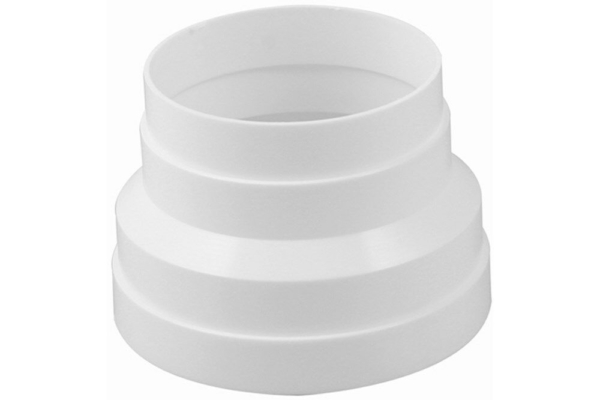 VERLOOPSTUK WIT100-125MM KF