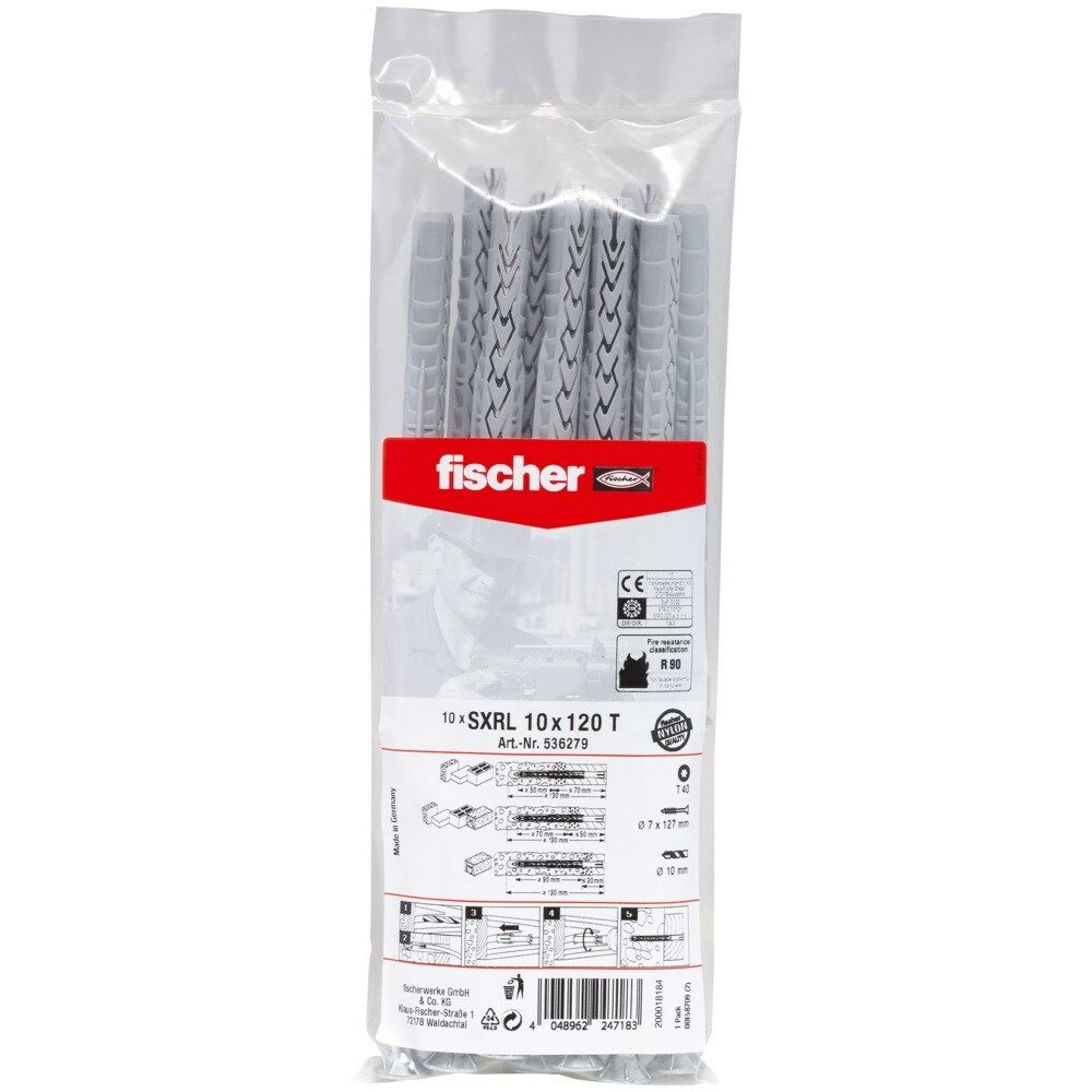 ZB PLUG SXR L 10X120 T /10ST.