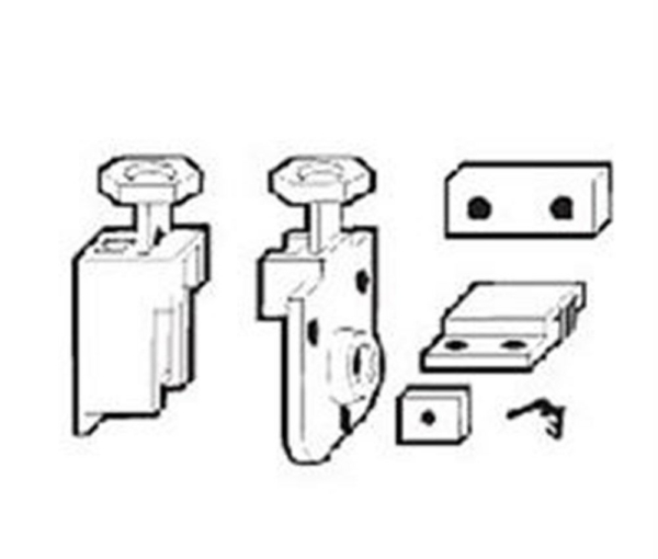 GU toebehoren set K-11882-15-0-6 (standaard rail)