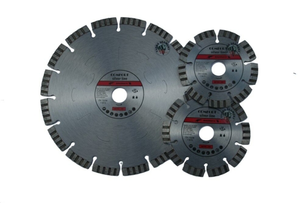 Diamantzaagblad Comfortline Silver universeel 115x22.2mm