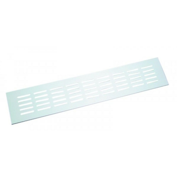 Ventilatiestrip alu wit 80x600mm