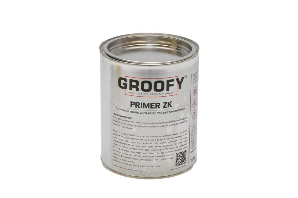 Groofy primer ZK tbv zelfklevend epdm (a 1ltr)