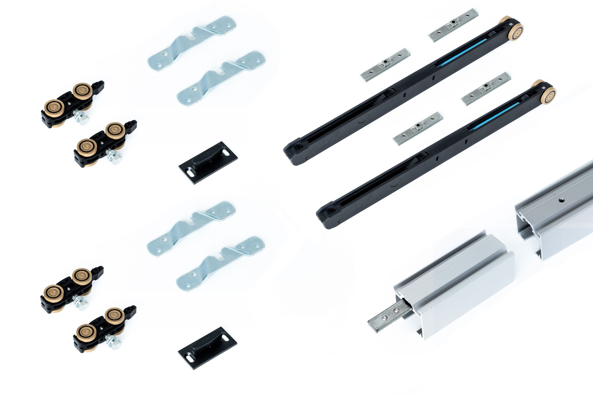 Xperta set - 4m - opbouw - 2 SC - blank - 2x100kg