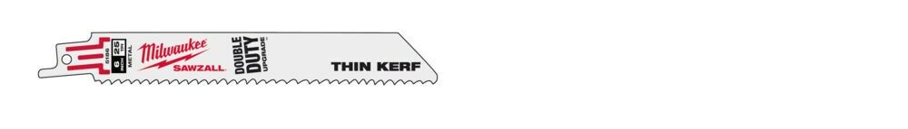Milwaukee reciprozaagblad 150/ 1mm (5st)