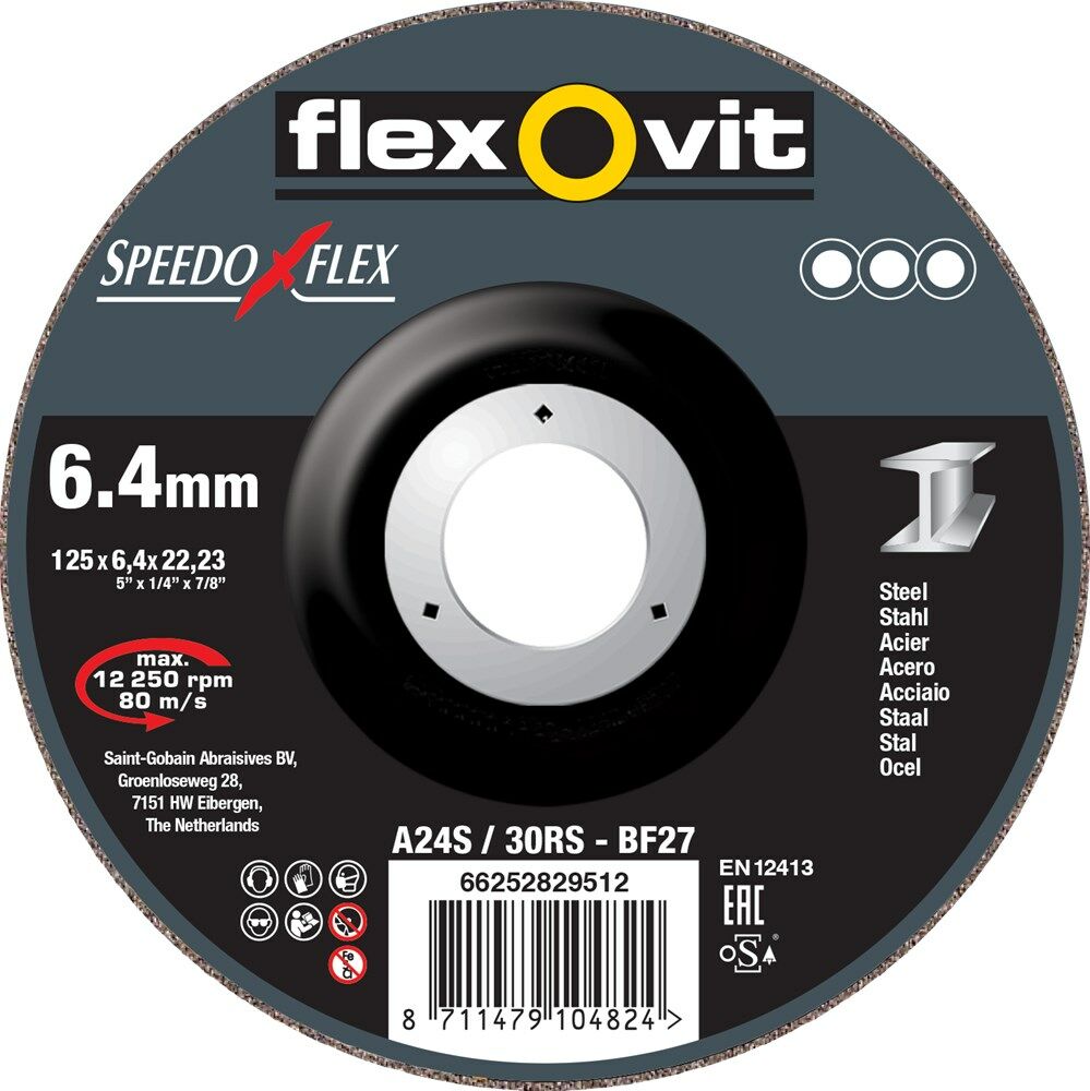 AFBRAAMSCHIJF A24/30RS 125X6,4