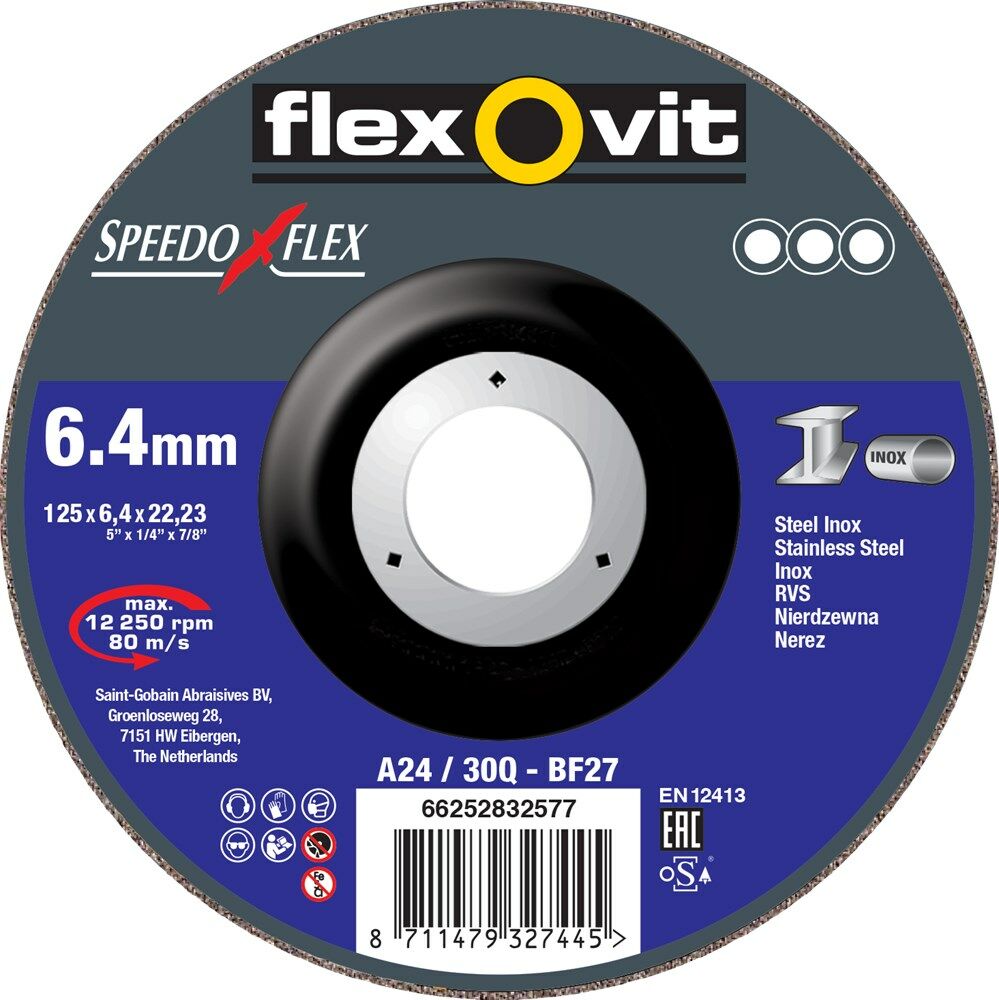 AFBRAAMSCHIJF A24/30Q 125X6,4