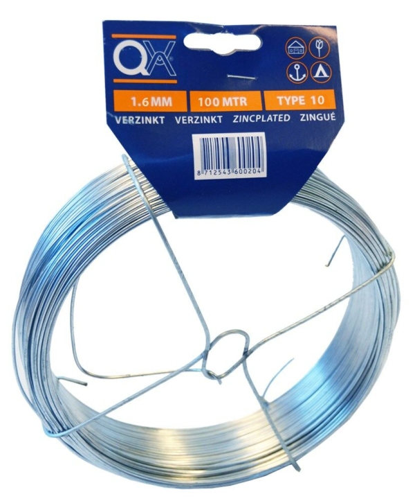 BINDDRAAD NR 8 VRZ 50MX1.3MM