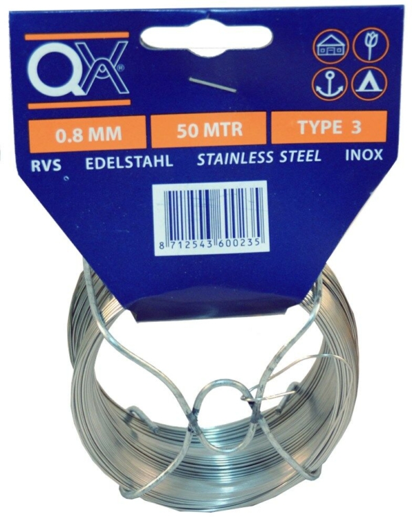 RVS DRAAD A2 NO. 3.5X0,8MM