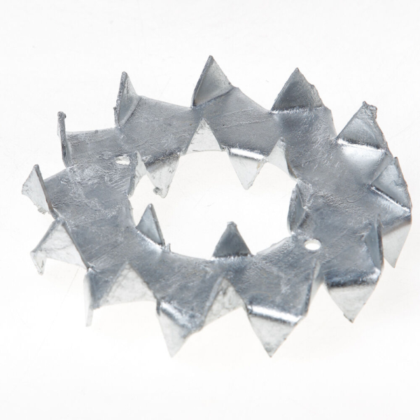 Kramplaat dubbel rond 48x117