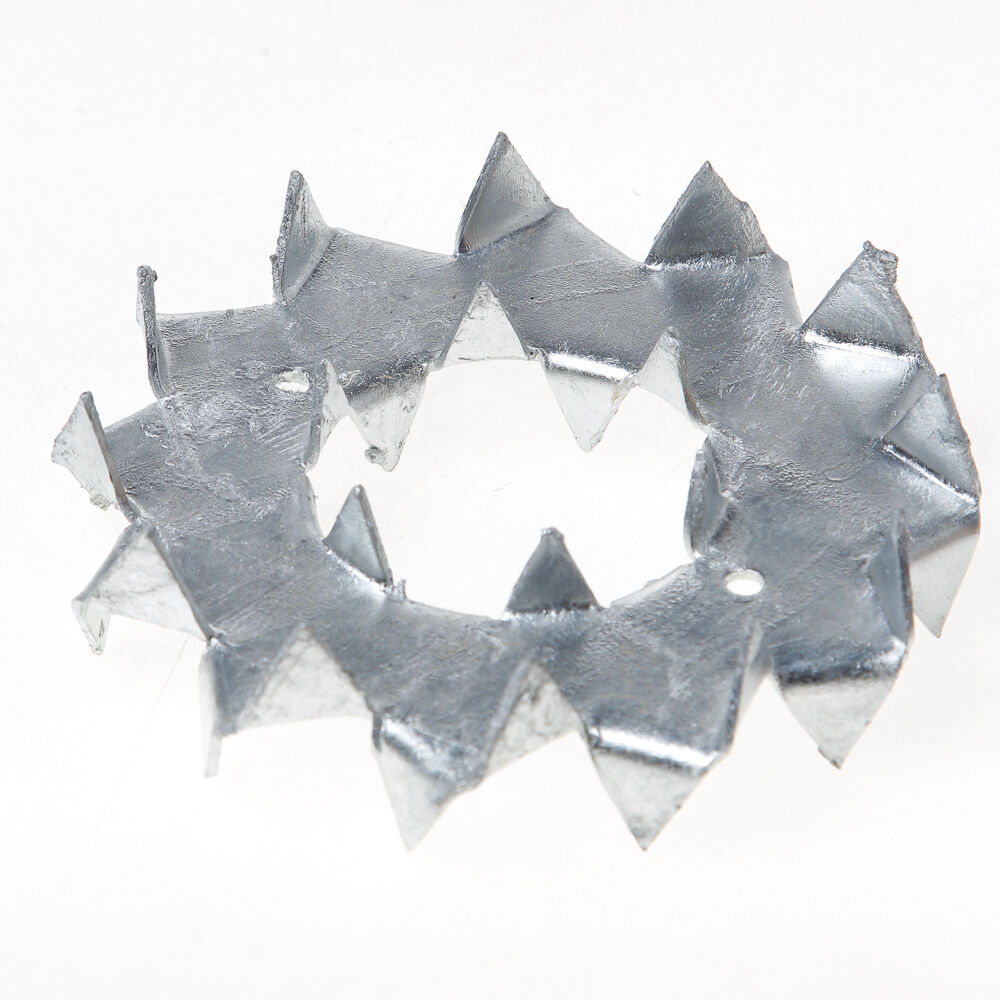 Kramplaat dubbel rond 48x117