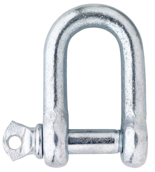 D-sluiting 10mm verzinkt 1 st. op kaart