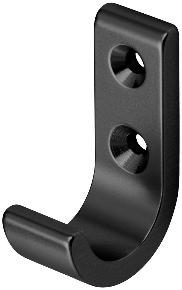 HANDDOEKHAAK ZWART 0554-18E