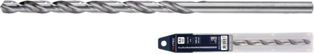 Metaalboor HSS-G 8.0x165 mm in etui