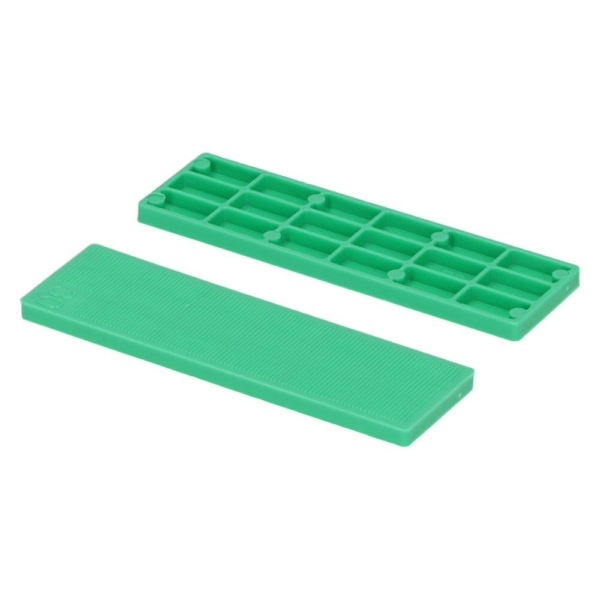 Beglazingsblokje 30X5mm groen (100st)