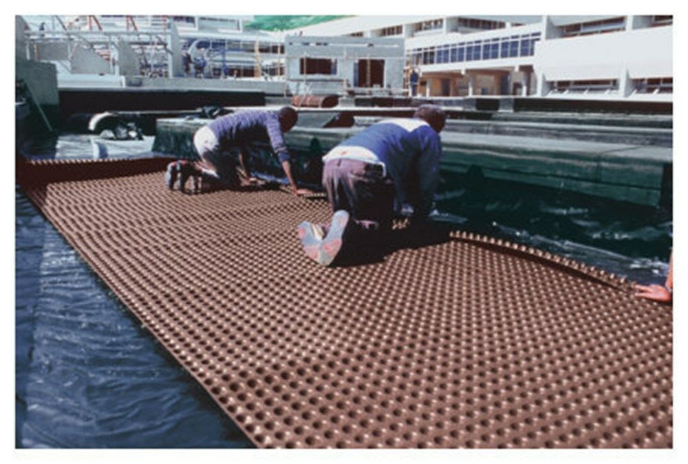 Dorken funderingsfolie zwart Delta-NB breed 2,40mtr (20mtr)