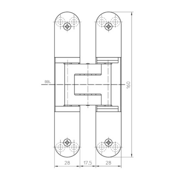 TECTUS TE 340 3D - RAL9005 mat