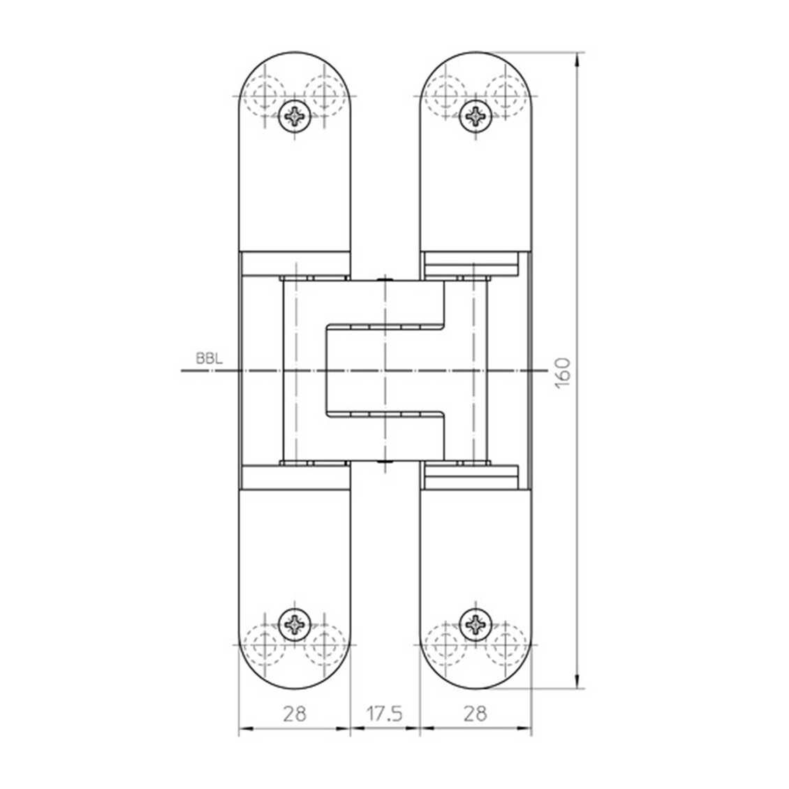 TECTUS TE 340 3D - RAL9005 mat