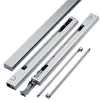 Glijrail ism TS5000 BG zilver