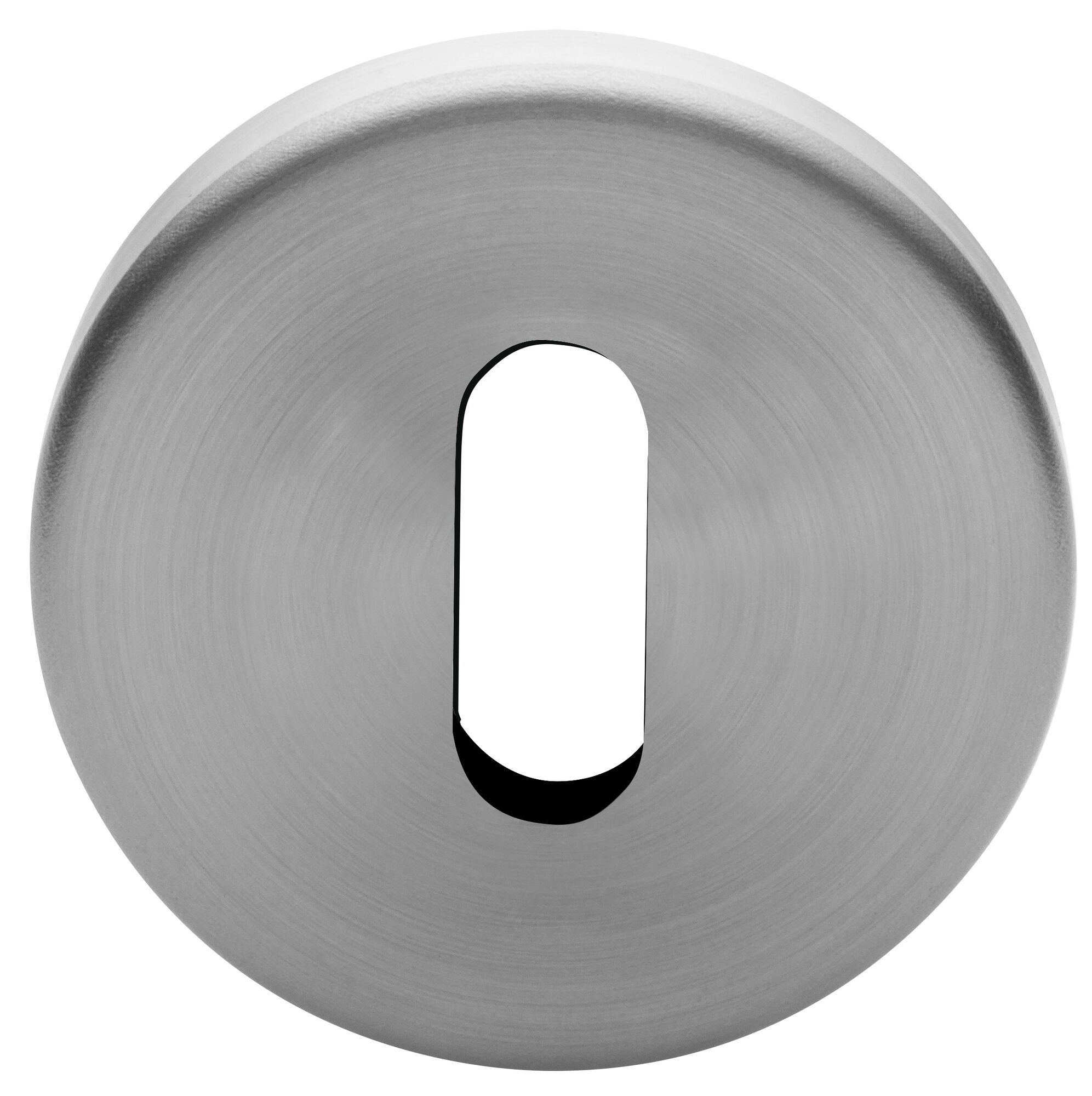 Sleutelrozet Mat Nikkel 50mm rond per paar