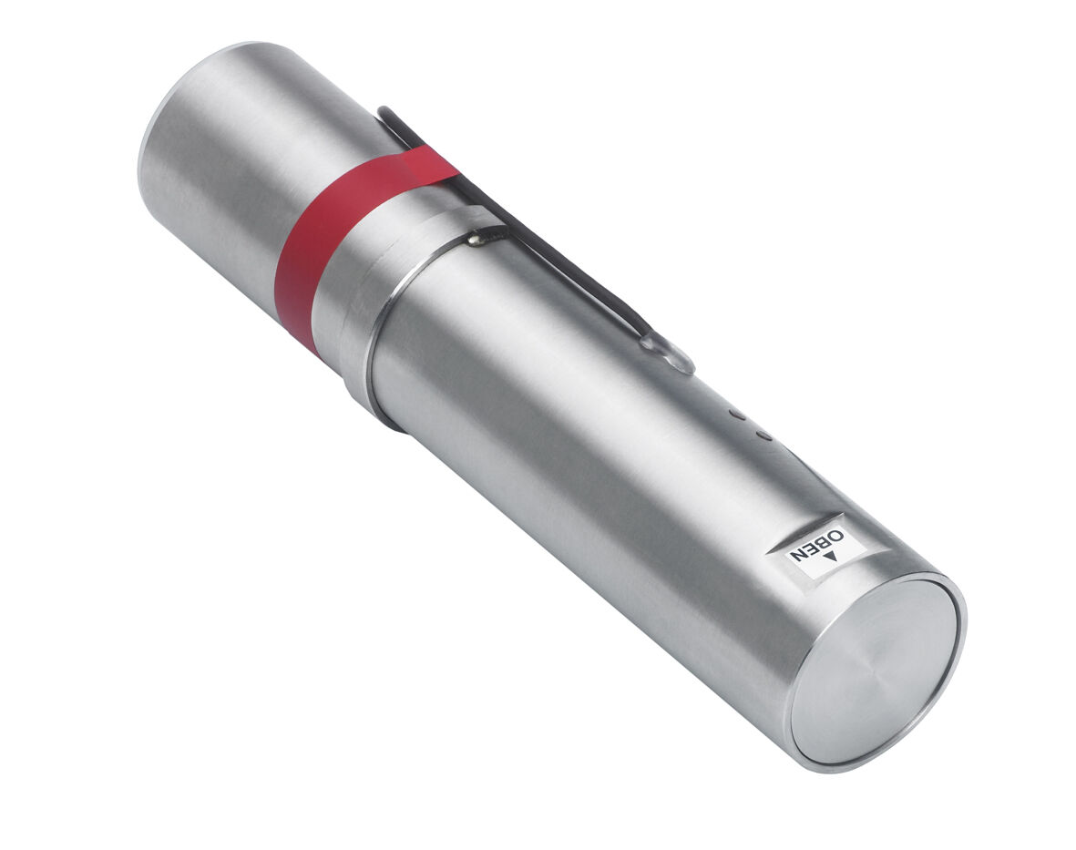 Sleutelbuis rvs Kruse Push 24V met push