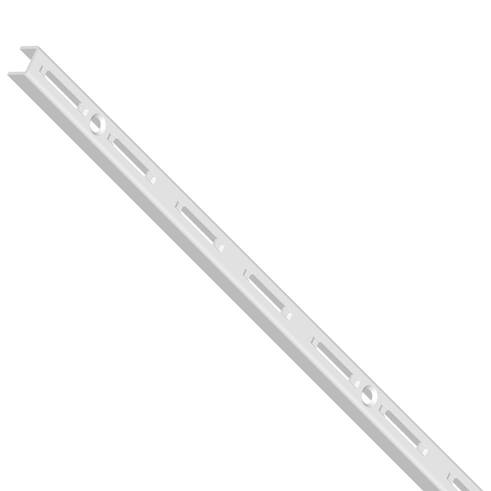 Element rail 200cm enkel wit